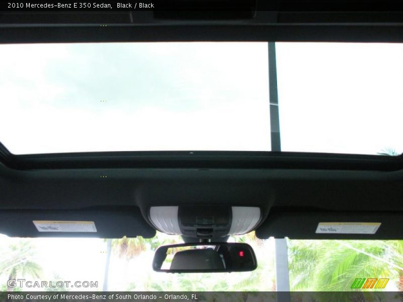 Black / Black 2010 Mercedes-Benz E 350 Sedan