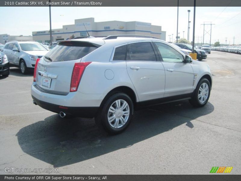 Radiant Silver / Titanium/Ebony 2010 Cadillac SRX V6