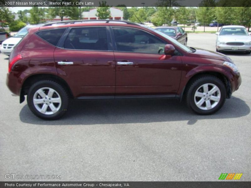 Merlot Pearl / Cafe Latte 2007 Nissan Murano S