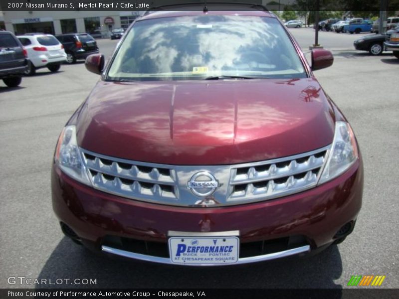 Merlot Pearl / Cafe Latte 2007 Nissan Murano S