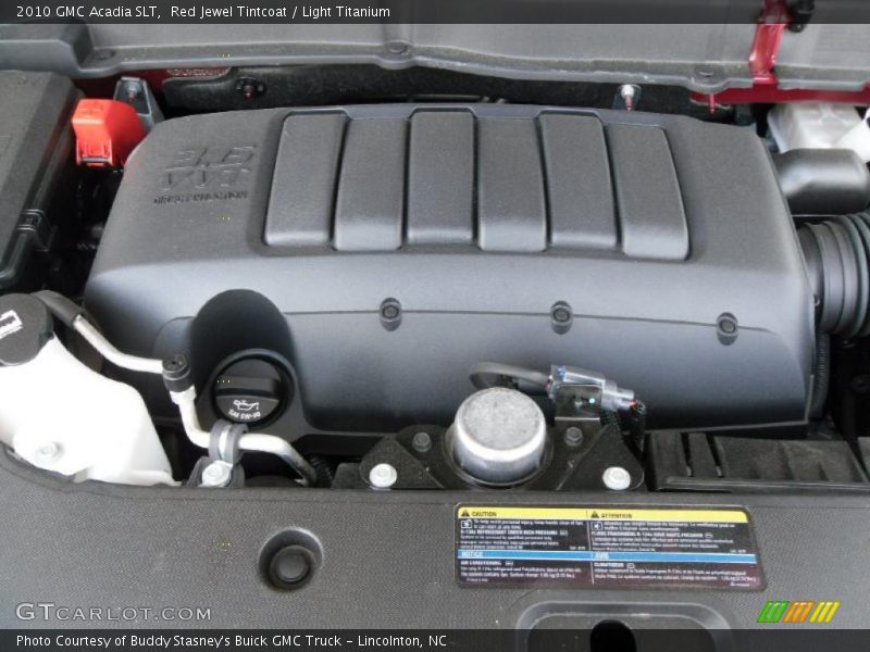 Red Jewel Tintcoat / Light Titanium 2010 GMC Acadia SLT