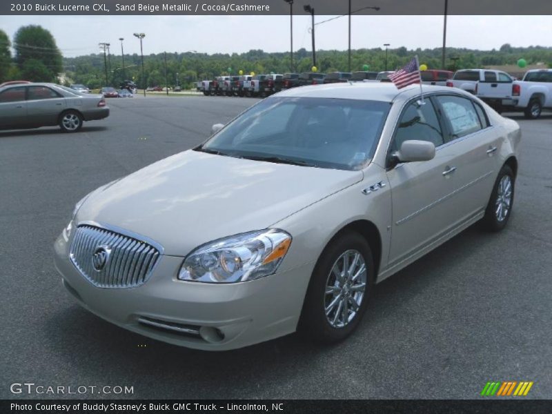 Sand Beige Metallic / Cocoa/Cashmere 2010 Buick Lucerne CXL