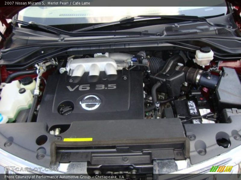 Merlot Pearl / Cafe Latte 2007 Nissan Murano S