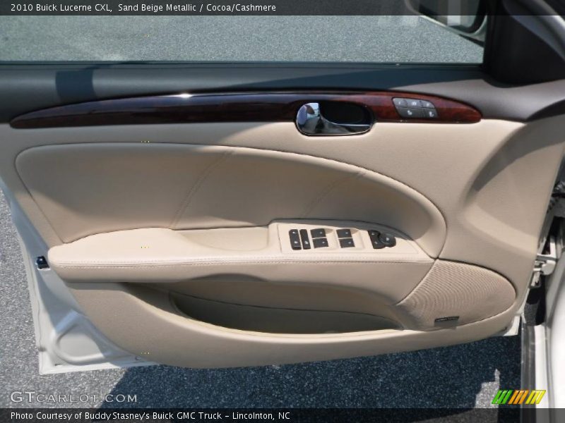 Sand Beige Metallic / Cocoa/Cashmere 2010 Buick Lucerne CXL
