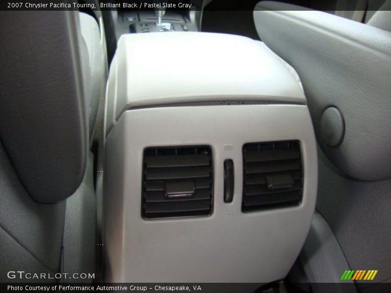 Brilliant Black / Pastel Slate Gray 2007 Chrysler Pacifica Touring