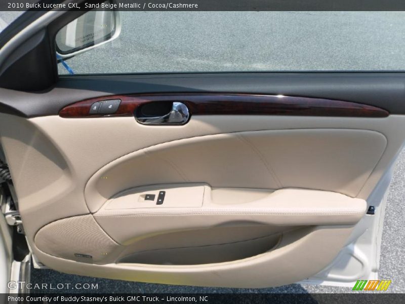 Sand Beige Metallic / Cocoa/Cashmere 2010 Buick Lucerne CXL