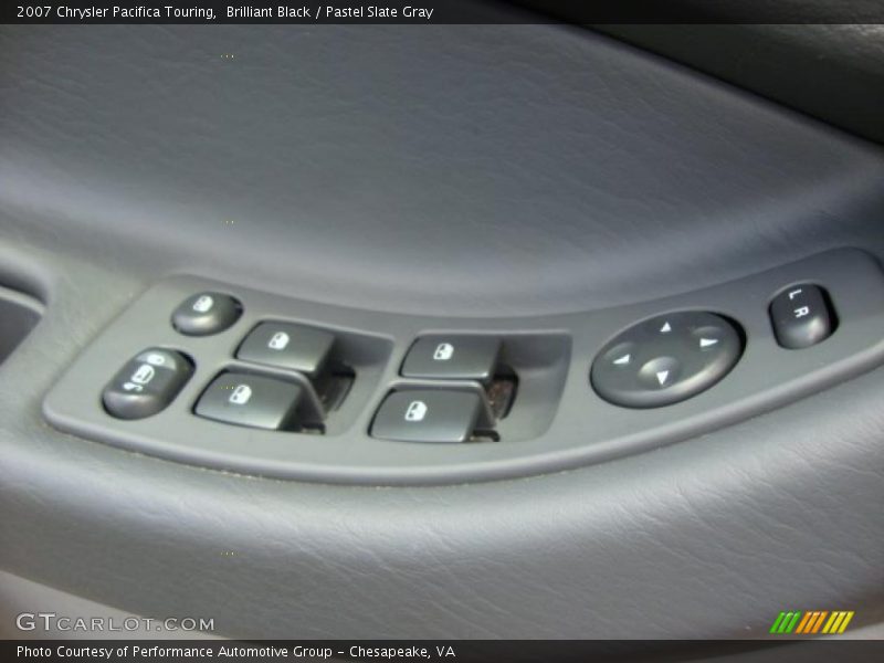 Brilliant Black / Pastel Slate Gray 2007 Chrysler Pacifica Touring