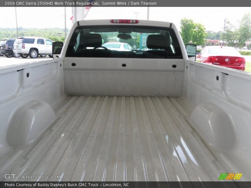 Summit White / Dark Titanium 2009 GMC Sierra 2500HD Work Truck Regular Cab