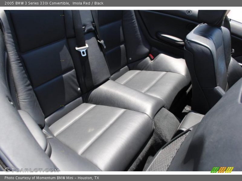 Imola Red / Black 2005 BMW 3 Series 330i Convertible