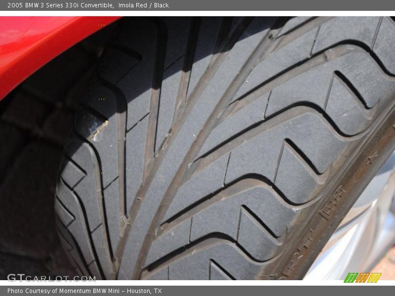 Imola Red / Black 2005 BMW 3 Series 330i Convertible