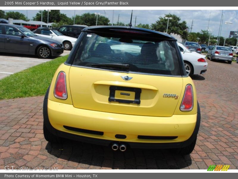 Liquid Yellow / Space Grey/Panther Black 2005 Mini Cooper S Hardtop
