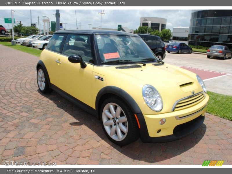 Liquid Yellow / Space Grey/Panther Black 2005 Mini Cooper S Hardtop