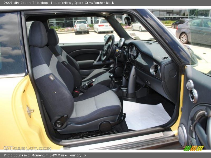 Liquid Yellow / Space Grey/Panther Black 2005 Mini Cooper S Hardtop