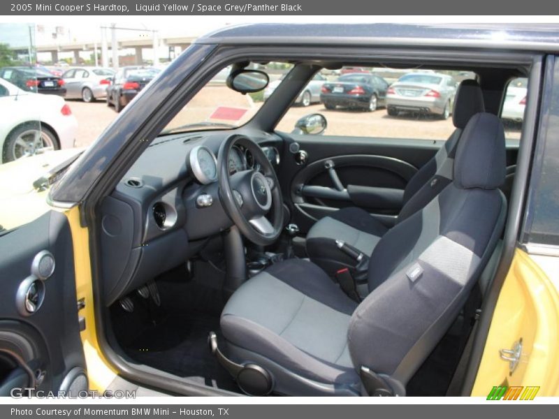 Liquid Yellow / Space Grey/Panther Black 2005 Mini Cooper S Hardtop