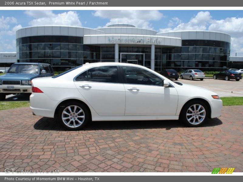 Premium White Pearl / Parchment 2006 Acura TSX Sedan