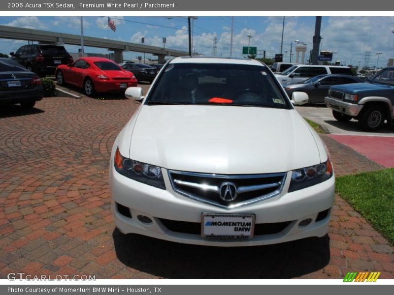 Premium White Pearl / Parchment 2006 Acura TSX Sedan