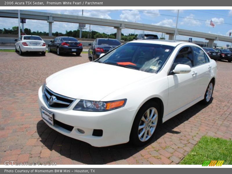 Premium White Pearl / Parchment 2006 Acura TSX Sedan
