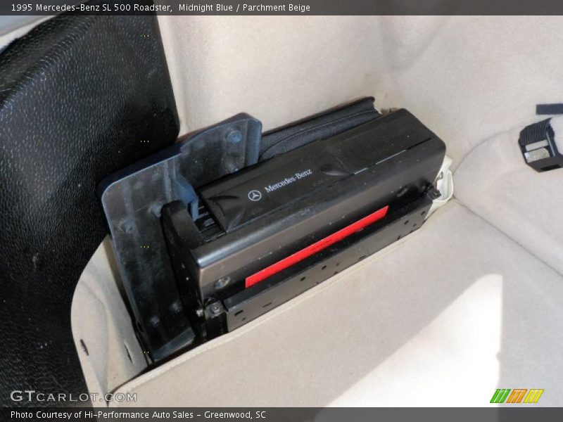 Midnight Blue / Parchment Beige 1995 Mercedes-Benz SL 500 Roadster