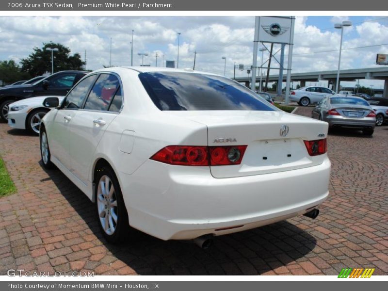 Premium White Pearl / Parchment 2006 Acura TSX Sedan