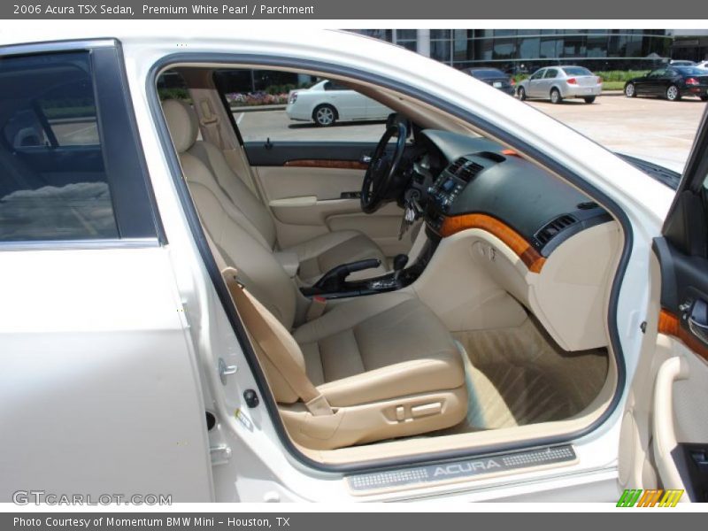Premium White Pearl / Parchment 2006 Acura TSX Sedan