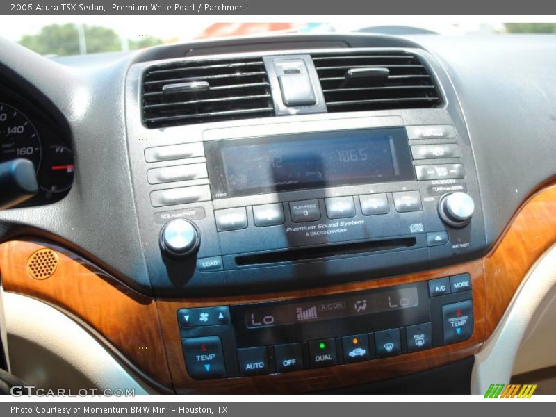 Premium White Pearl / Parchment 2006 Acura TSX Sedan