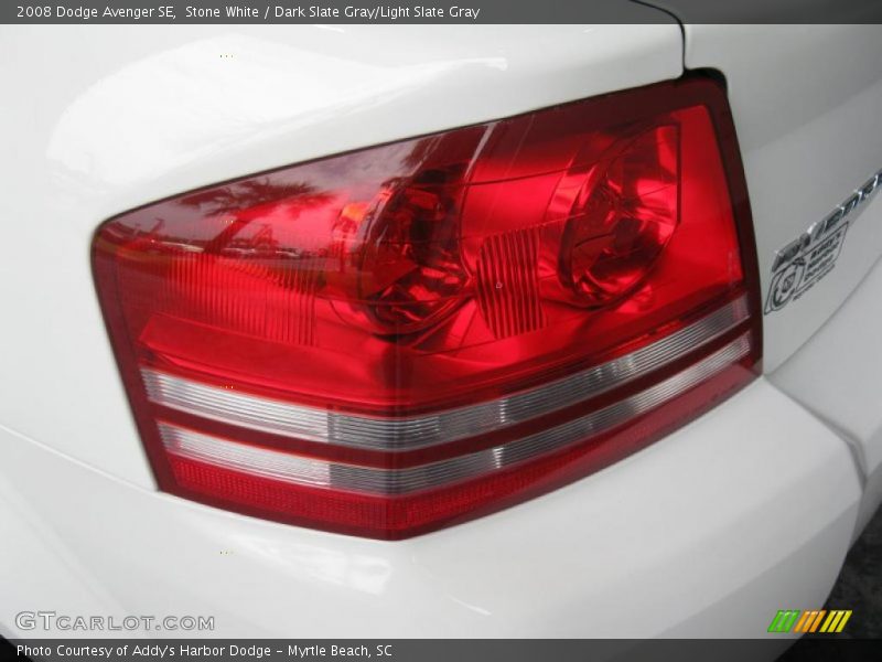 Stone White / Dark Slate Gray/Light Slate Gray 2008 Dodge Avenger SE