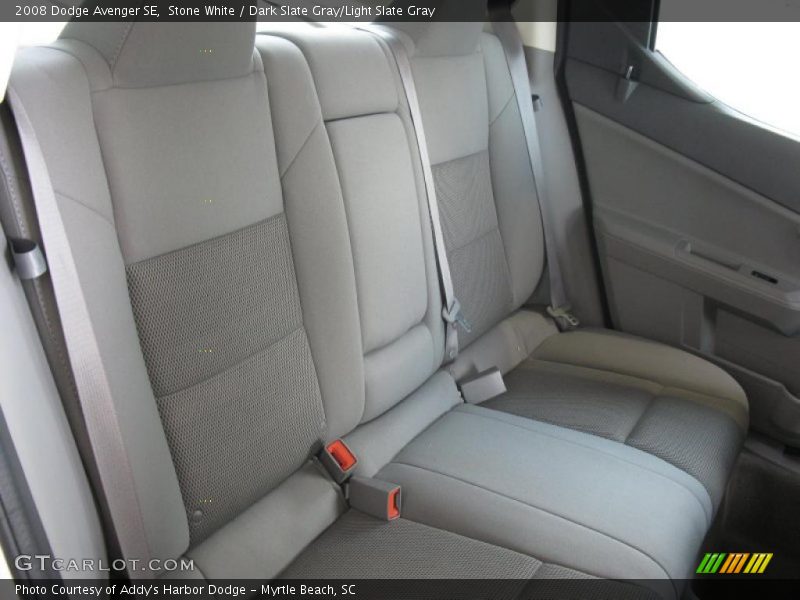 Stone White / Dark Slate Gray/Light Slate Gray 2008 Dodge Avenger SE