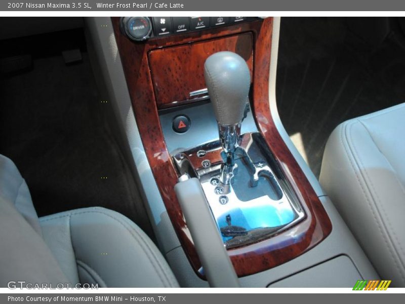 Winter Frost Pearl / Cafe Latte 2007 Nissan Maxima 3.5 SL