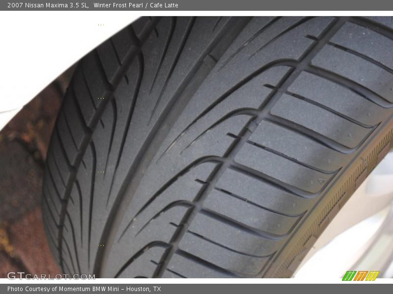 Winter Frost Pearl / Cafe Latte 2007 Nissan Maxima 3.5 SL