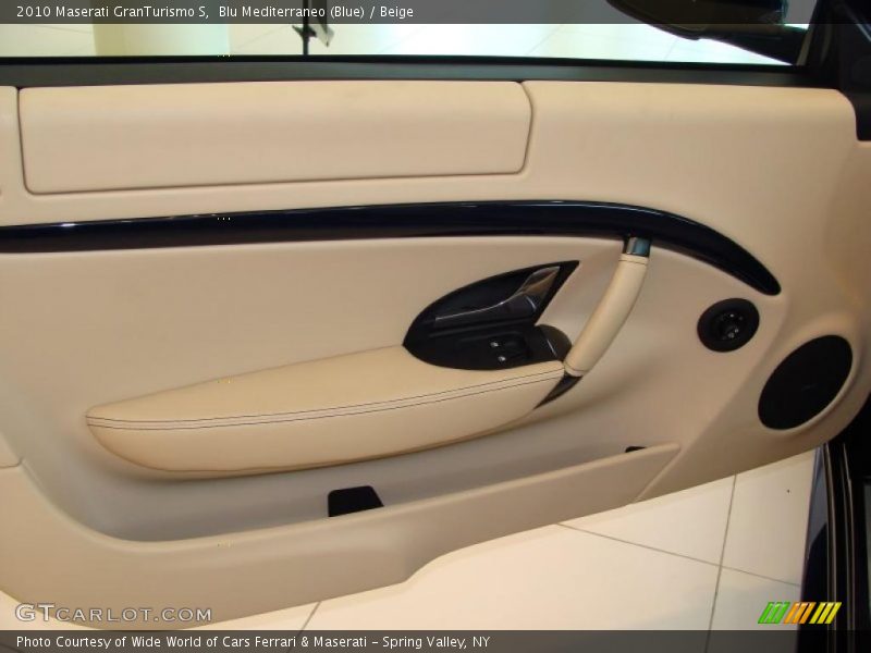 Blu Mediterraneo (Blue) / Beige 2010 Maserati GranTurismo S