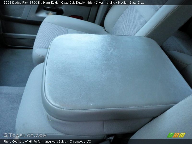 Bright Silver Metallic / Medium Slate Gray 2008 Dodge Ram 3500 Big Horn Edition Quad Cab Dually