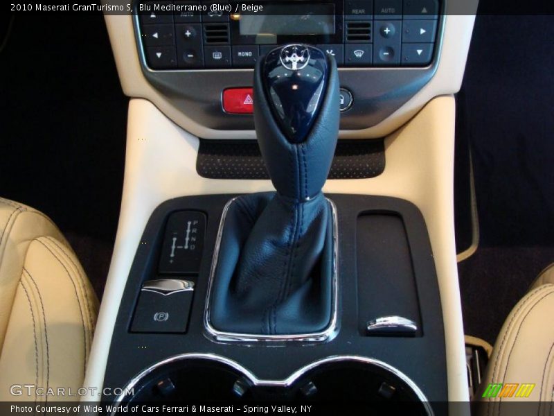 Blu Mediterraneo (Blue) / Beige 2010 Maserati GranTurismo S