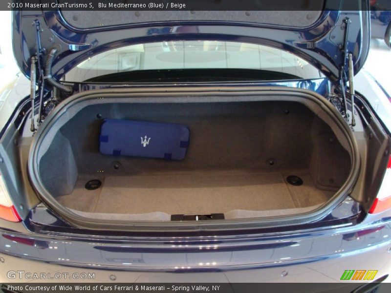 Blu Mediterraneo (Blue) / Beige 2010 Maserati GranTurismo S