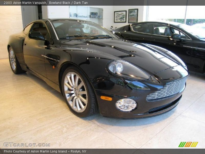 Bowland Black / Dark Tan 2003 Aston Martin Vanquish
