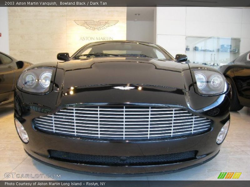 Bowland Black / Dark Tan 2003 Aston Martin Vanquish