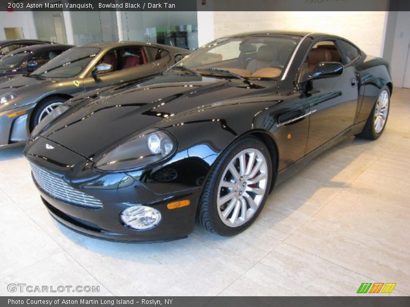 Bowland Black / Dark Tan 2003 Aston Martin Vanquish