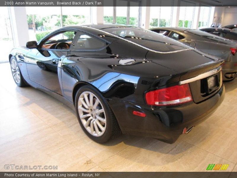 Bowland Black / Dark Tan 2003 Aston Martin Vanquish