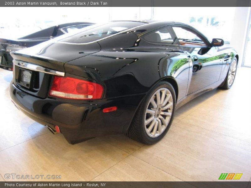 Bowland Black / Dark Tan 2003 Aston Martin Vanquish