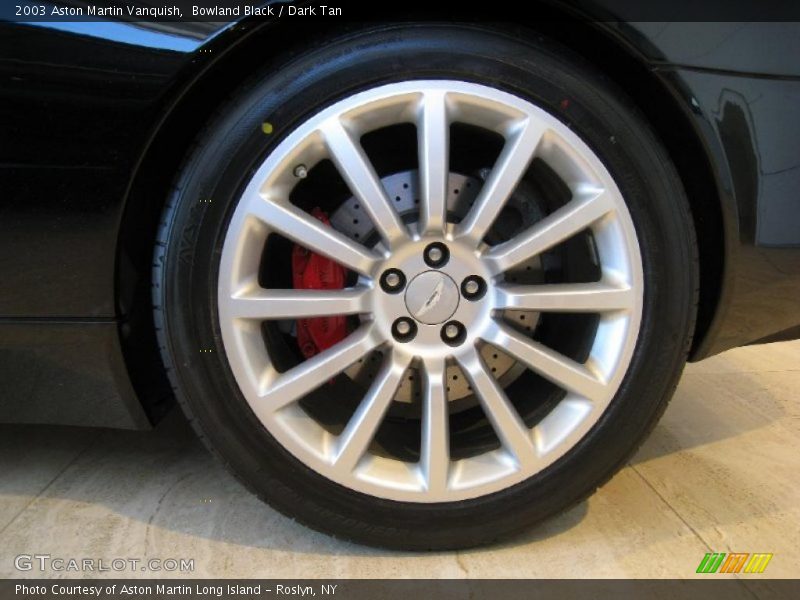 Bowland Black / Dark Tan 2003 Aston Martin Vanquish