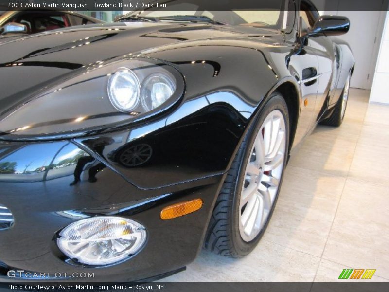 Bowland Black / Dark Tan 2003 Aston Martin Vanquish