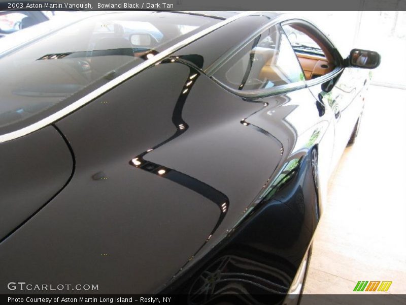 Bowland Black / Dark Tan 2003 Aston Martin Vanquish