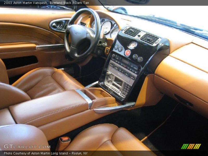 Bowland Black / Dark Tan 2003 Aston Martin Vanquish
