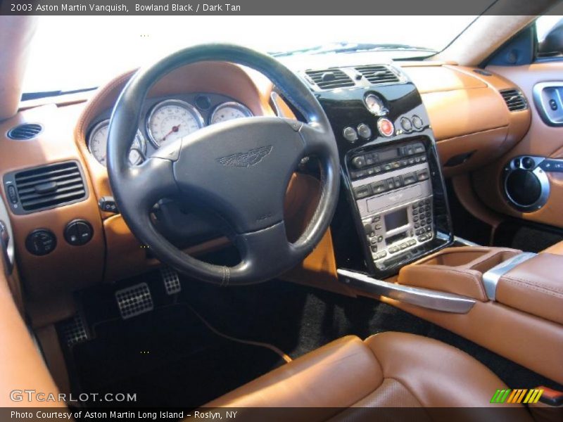 Bowland Black / Dark Tan 2003 Aston Martin Vanquish