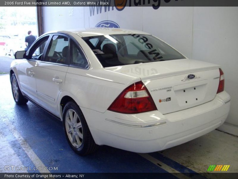 Oxford White / Black 2006 Ford Five Hundred Limited AWD