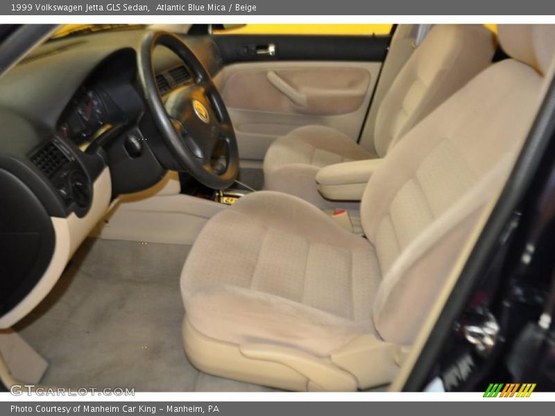Atlantic Blue Mica / Beige 1999 Volkswagen Jetta GLS Sedan