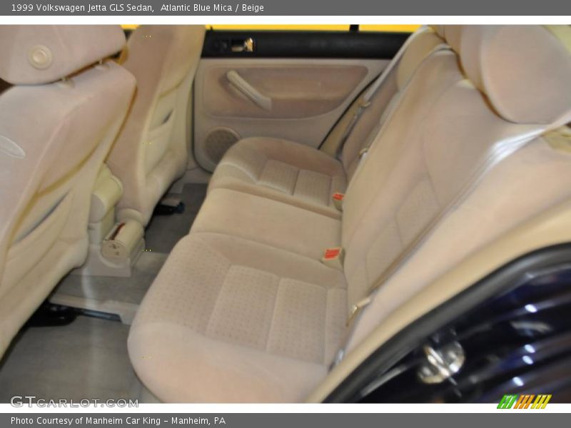Atlantic Blue Mica / Beige 1999 Volkswagen Jetta GLS Sedan