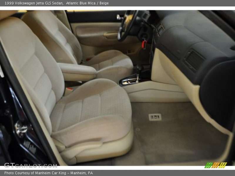 Atlantic Blue Mica / Beige 1999 Volkswagen Jetta GLS Sedan
