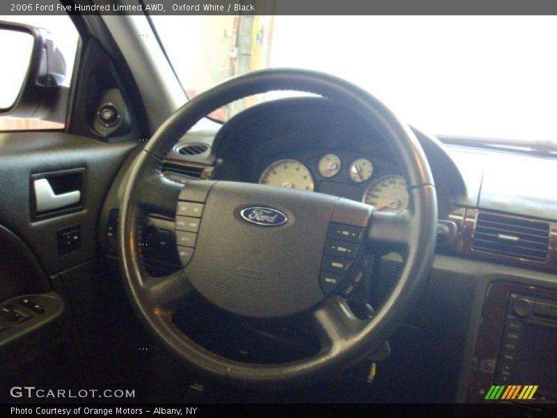 Oxford White / Black 2006 Ford Five Hundred Limited AWD