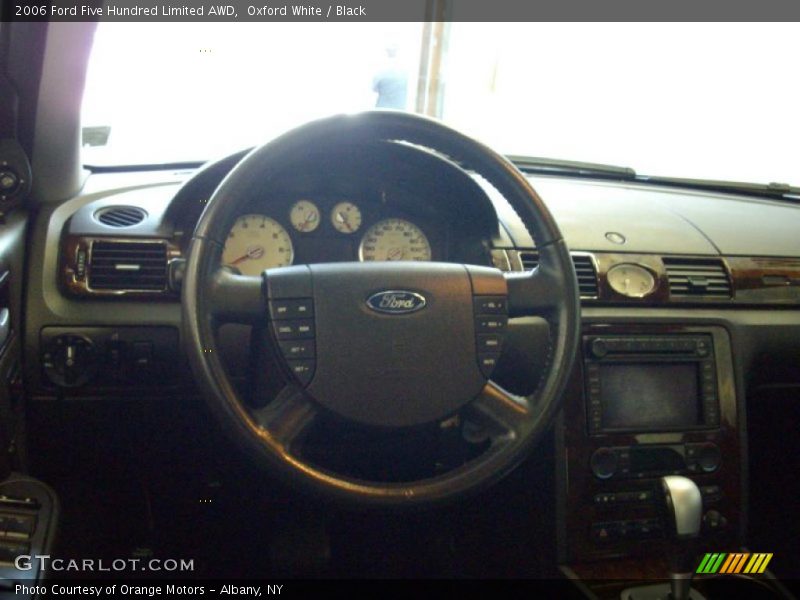 Oxford White / Black 2006 Ford Five Hundred Limited AWD