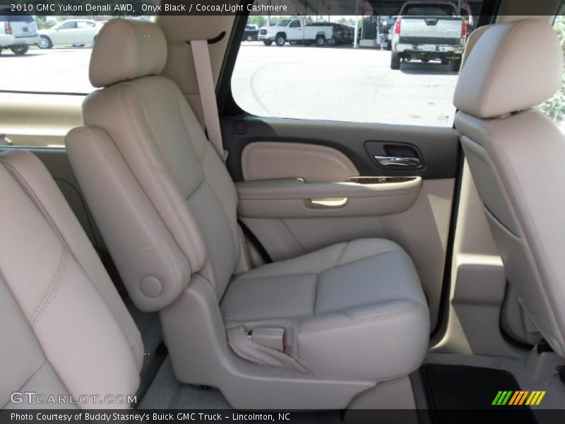 Onyx Black / Cocoa/Light Cashmere 2010 GMC Yukon Denali AWD